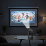 ✨ Singer Lumio Full HD Android Smart Projector - SIN-PR-K340: Your Portable Home Cinema ✨