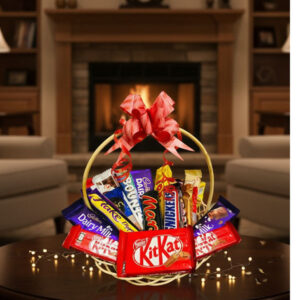 Assorted Chocolate Celebration Basket