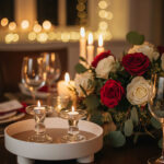 Premium Pressed Glass Candle Holder - Vintage Aesthetic Home Decor