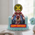 Iron Man "Core Power" Cake