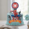 Spider-Man Action Topper Cake