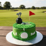 #1 Golf Theme Cake