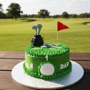 #1 Golf Theme Cake
