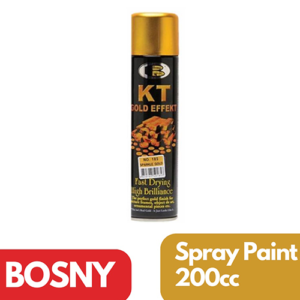 Bosny No. 185 Sparkle Gold is a premium-grade metallic spray paint