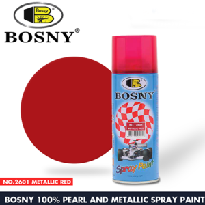 Bosny No. 2601 Metallic Red Spray Paint