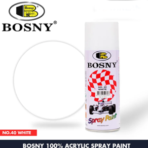 Bosny No. 40 White is engineered to provide a brilliant, clean white finish