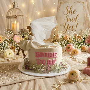 Bride to Be Cakes