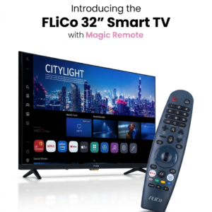This television features a stunning HD display