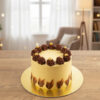 Classic Golden Buttercream & Decadent Chocolate Swirl Cake