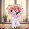 Breathtaking luxury pink rose bouquet