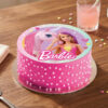 Barbie & Unicorn Edible Print Celebration Cake