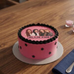 Blackpink Themed Edible Print Birthday Cake