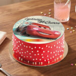 Lightning McQueen Racing Adventure Birthday Cake
