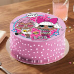 L.O.L. Surprise! Themed Edible Print Celebration Cake