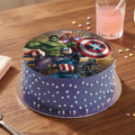 Marvel Avengers Assemble Birthday Cake