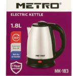 Metro 1.8L Electric Jug Kettle (Model MK-183)