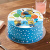 Minions Themed Edible Print Birthday Cake
