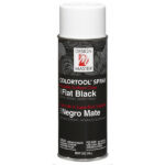 Design Master COLORTOOL® Spray: Flat Black Spray 12oz (340g)