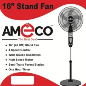 Buy the Ameco 16 Inch Stand Fan MSF-0303