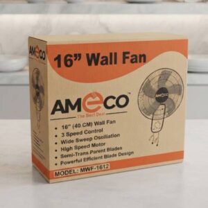 Ameco wall fan, 16 inch wall fan MWF-1612