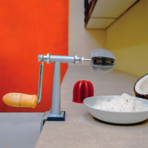 Regnis Manual Coconut Scraper for easy, efficient coconut grating.