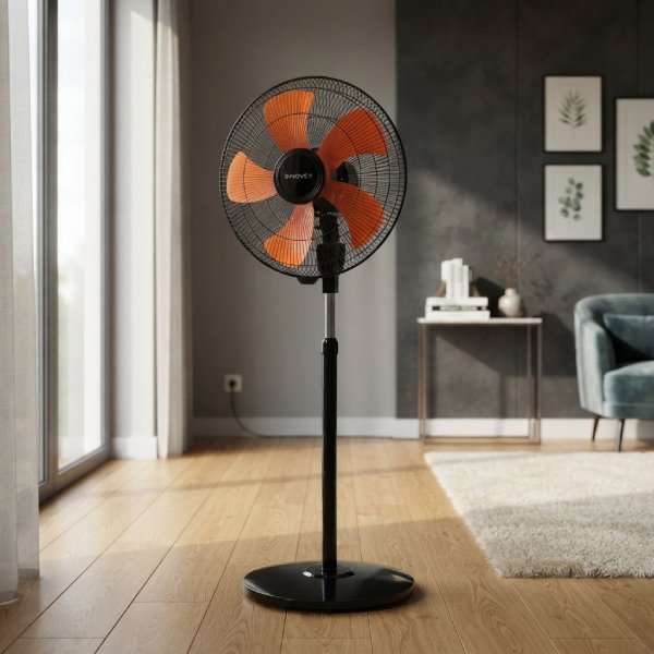 Beat the heat effectively with the Innovex ISF012 Stand Fan 18"